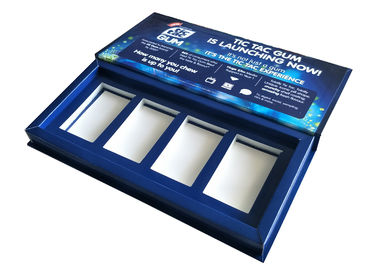 Full Color Printing Magnetic Lid Gift Box , Candy Packaging Flip Top Magnetic Box supplier