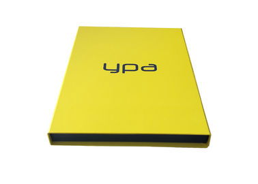 Magnet Closure Book Shaped Box Matte / Glossy Lamination Brochure Packaging supplier