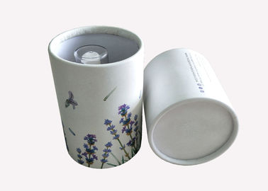 Eco - Friendly Round Paperboard Gift Boxes Customized Size For Tea Packaging supplier