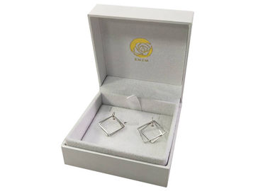 Earing Jewelry Paper Gift Box Cardboard Packaging With Customized Logo / Size supplier