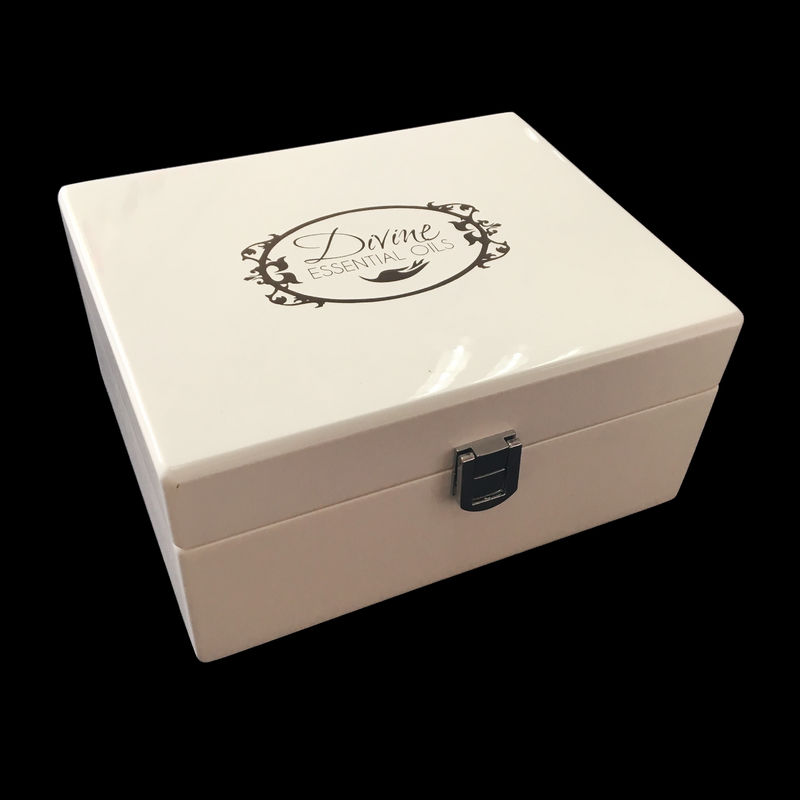 Superior Quality Book Shaped Box , Magnetic Closure Gift Box With Lock For Essential Oil supplier