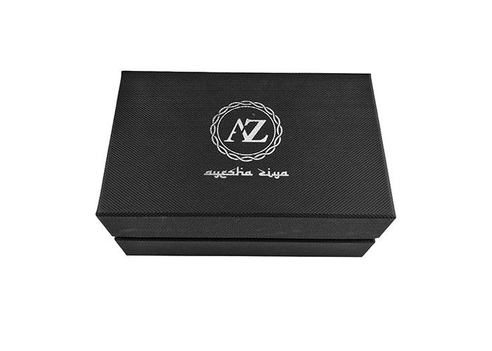 Black Rigid Cap Top Lid And Base Boxes Paper Packaging For Men'S Leather Belts supplier