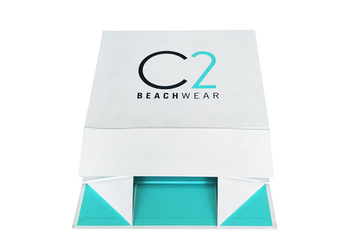 Paperboard Folding Box Packaging Magnetic Closure For Swimwear ZXC-001 supplier